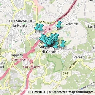 Mappa Piazza Regina Margherita, 95027 San Gregorio di Catania CT, Italia (0.3855)