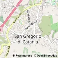 Map San Gregorio di Catania
