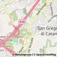 Kaart San Gregorio di Catania