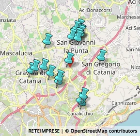 Mappa Piazza Regina Elena, 95037 San Giovanni La Punta CT, Italia (1.85)