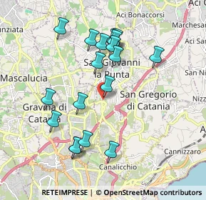 Mappa Piazza Regina Elena, 95037 San Giovanni La Punta CT, Italia (2.09056)