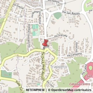 Mappa Piazza Regina Elena, 18 - Loc. Trappeto, 95037 San Giovanni La Punta CT, Italia, 95037 San Giovanni la Punta, Catania (Sicilia)