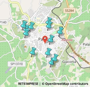 Mappa Via Milazzo, 95047 Paternò CT, Italia (0.8825)