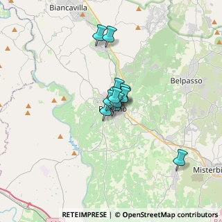 Mappa Via Aurelio Saffi, 95047 Paternò CT, Italia (2.07667)
