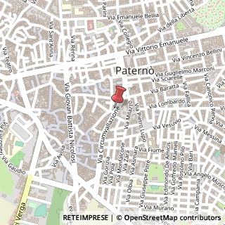 Mappa Via circumvallazione, 252, 95047 Paterno, Potenza (Basilicata)
