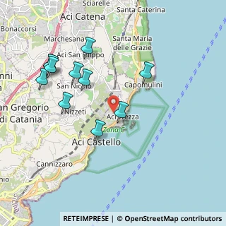 Mappa Via Litteri, 95021 Aci Castello CT, Italia (2.29818)
