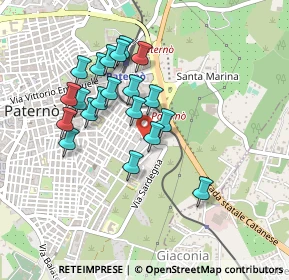 Mappa Corso Marco Polo, 95047 Paternò CT, Italia (0.448)