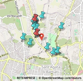 Mappa Via Parco Cristallo, 95030 Tremestieri Etneo CT, Italia (0.416)