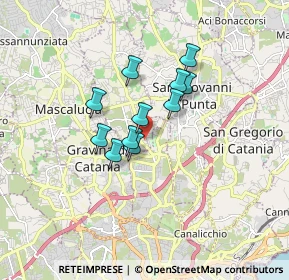 Mappa Via Parco Cristallo, 95030 Tremestieri Etneo CT, Italia (1.32091)