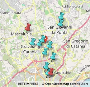 Mappa Via Parco Cristallo, 95030 Tremestieri Etneo CT, Italia (2.01385)