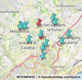 Mappa Via Parco Cristallo, 95030 Tremestieri Etneo CT, Italia (1.82308)