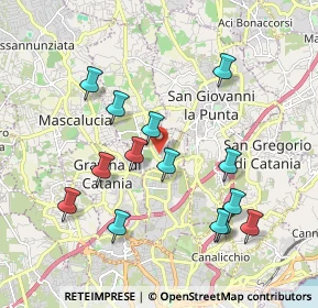 Mappa Via Parco Cristallo, 95030 Tremestieri Etneo CT, Italia (2.17571)
