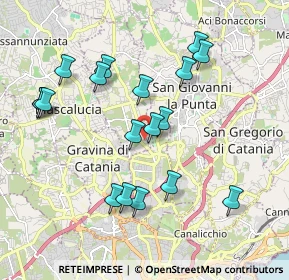 Mappa Via Parco Cristallo, 95030 Tremestieri Etneo CT, Italia (2.17333)