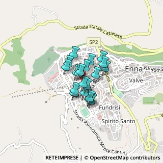 Mappa Via Messina, 94100 Enna EN, Italia (0.2495)
