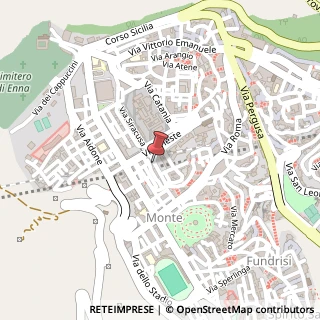 Mappa Via Messina, 89, 94100 Enna, Enna (Sicilia)