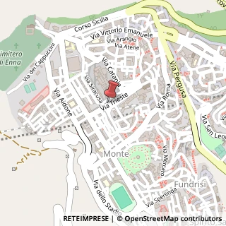 Mappa Via Trieste, 11, 94100 Enna, Enna (Sicilia)