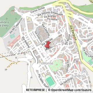 Mappa Via messina 79, 94100 Enna, Enna (Sicilia)