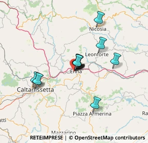 Mappa Via Romano Senatore Antonio, 94100 Enna EN, Italia (10.98615)