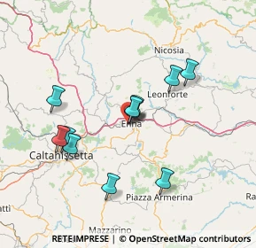 Mappa Via Romano Senatore Antonio, 94100 Enna EN, Italia (14.45545)
