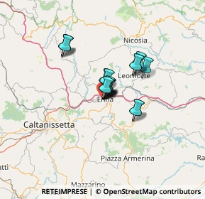 Mappa Via Romano Senatore Antonio, 94100 Enna EN, Italia (8.31667)