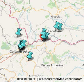 Mappa Via Romano Senatore Antonio, 94100 Enna EN, Italia (14.054)