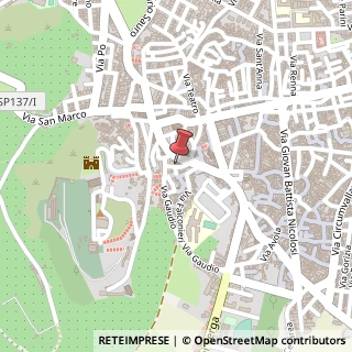 Mappa Via Filippo Corridoni, 10, 95047 Paterno, Potenza (Basilicata)