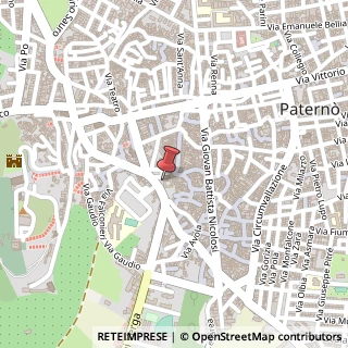 Mappa Piazza Vittorio Veneto, 1, 95047 Paterno, Potenza (Basilicata)