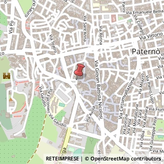 Mappa Piazza Vittorio Veneto, 23, 95047 Paterno, Potenza (Basilicata)