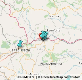 Mappa Via Aidone, 94100 Enna EN, Italia (33.36636)