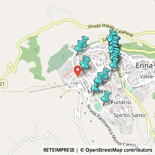 Mappa Via Barrafranca, 94100 Enna EN, Italia (0.5125)