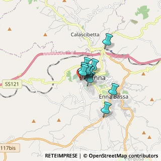 Mappa Via Barrafranca, 94100 Enna EN, Italia (0.90818)