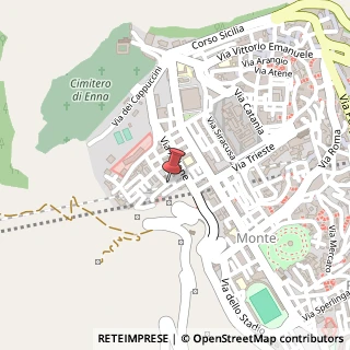 Mappa Via Piazza Armerina, 15/17, 94100 Enna, Enna (Sicilia)