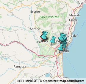 Mappa Via Vesuvio, 95047 Paternò CT, Italia (10.02917)