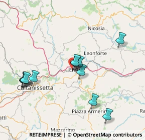 Mappa Via della Provincia, 94100 Enna EN, Italia (17.40167)