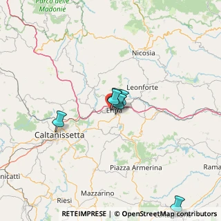 Mappa Via della Provincia, 94100 Enna EN, Italia (33.36818)