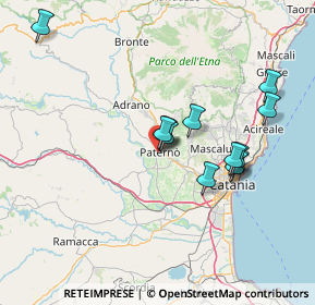 Mappa Contrada Cafaro, 95047 Paternò CT, Italia (14.905)