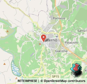 Mappa Contrada Cafaro, 95047 Paternò CT, Italia (4.61737)
