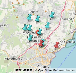 Mappa Via Giovanni Gentile, 95030 Tremestieri Etneo CT, Italia (2.9875)