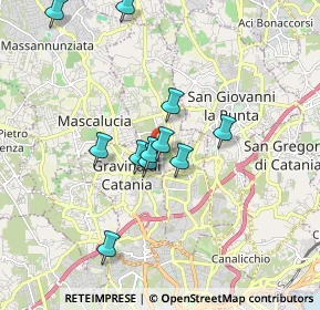 Mappa Via Giovanni Gentile, 95030 Tremestieri Etneo CT, Italia (1.75727)