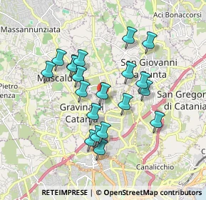 Mappa Via Giovanni Gentile, 95030 Tremestieri Etneo CT, Italia (1.7805)