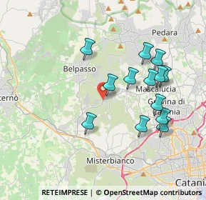 Mappa Via S. Gaetano, 95040 Camporotondo Etneo CT, Italia (4.05923)