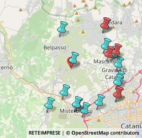 Mappa Via S. Gaetano, 95040 Camporotondo Etneo CT, Italia (5.26105)