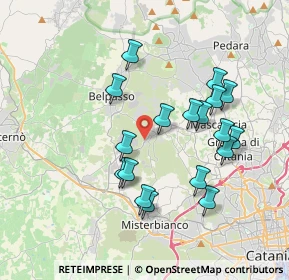 Mappa Via S. Gaetano, 95040 Camporotondo Etneo CT, Italia (3.96444)