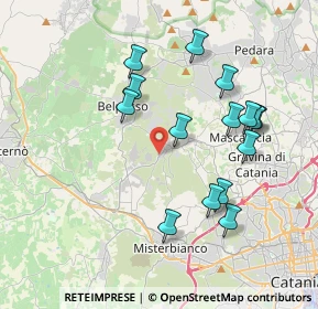 Mappa Via S. Gaetano, 95040 Camporotondo Etneo CT, Italia (4.24667)