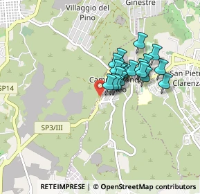 Mappa Via S. Gaetano, 95040 Camporotondo Etneo CT, Italia (0.703)