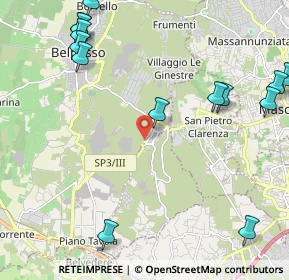 Mappa Via S. Gaetano, 95040 Camporotondo Etneo CT, Italia (3.26857)