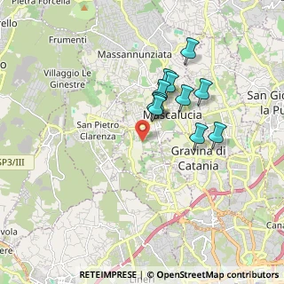 Mappa Via Pompeo Cisternazza, 95030 Mascalucia CT, Italia (1.63364)