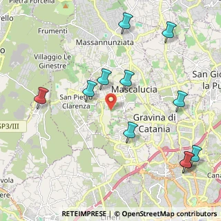 Mappa Via Pompeo Cisternazza, 95030 Mascalucia CT, Italia (2.79091)