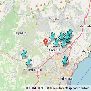 Mappa Via Pompeo Cisternazza, 95030 Mascalucia CT, Italia (4.28071)