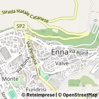Mapa Enna